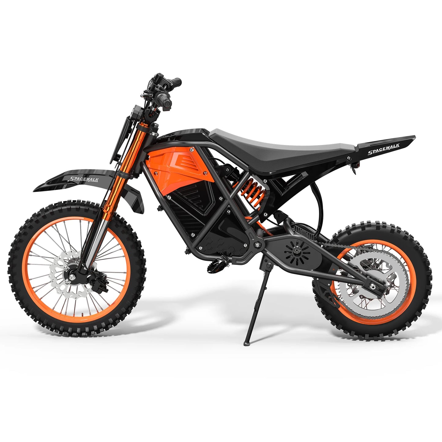 14"/12" Off-Road Electric Dirt Bike, 48V Battery Adventure Ride