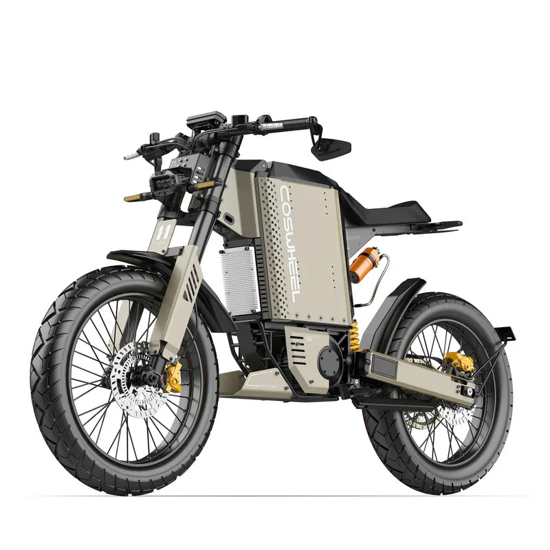 COSWHEEL GT100 Electric Motorcycle, 8600W 72V 50Ah Off-Road Ebike