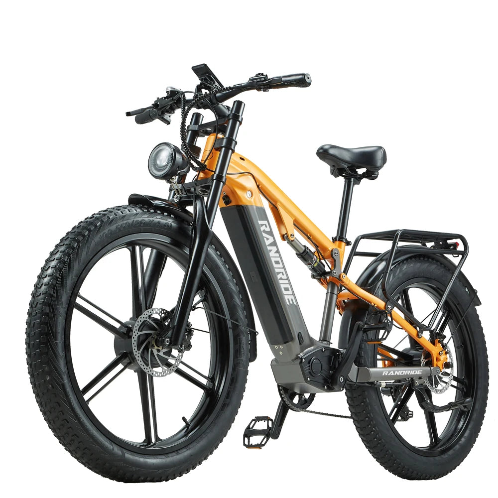 Premium Adult Electric Bicycle, 1000W Motor Fat Tire Ride