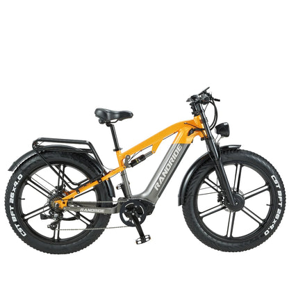 Premium Adult Electric Bicycle, 1000W Motor Fat Tire Ride