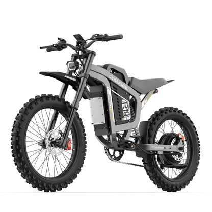 All Terrain 6000W Electric Motorcycle, 72V 40Ah Off-Road Ebike