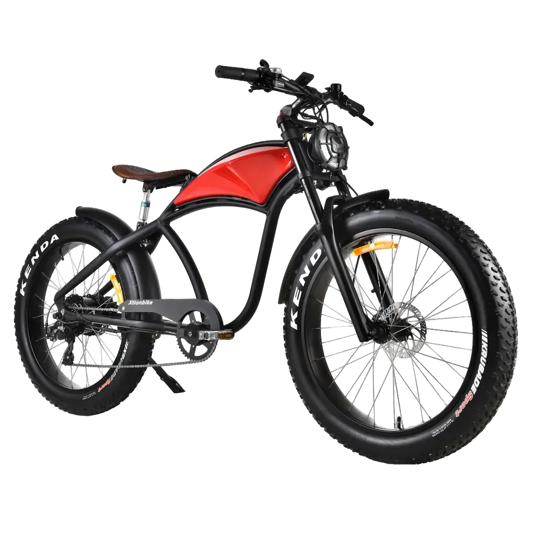 Powerful 750W Electric Mountain Fat Tire Bike for Adventure