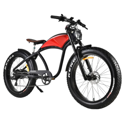 Powerful 750W Electric Mountain Fat Tire Bike for Adventure