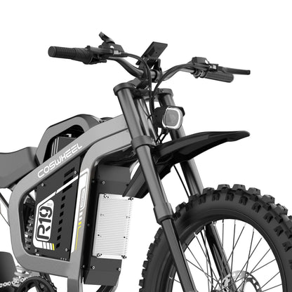 All Terrain 6000W Electric Motorcycle, 72V 40Ah Off-Road Ebike
